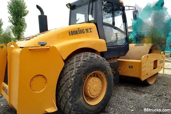 LONGGONG LG523A6 Single Drum Roller Exterior (2) | 86Trucks