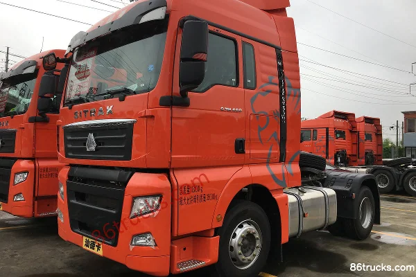 Sinotruk Sitrak G7W Heavy Truck 400 ch 4X2(6 roues) tractor truck Extérieur (2) | 86Trucks