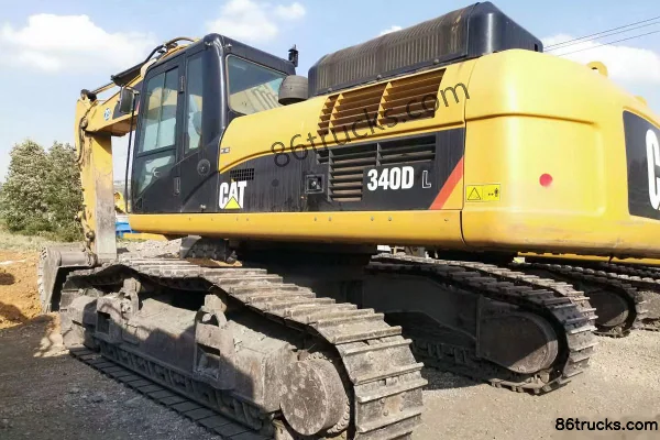 Caterpillar 340DL Hydraulic Excavator Exterior (3) | 86Trucks