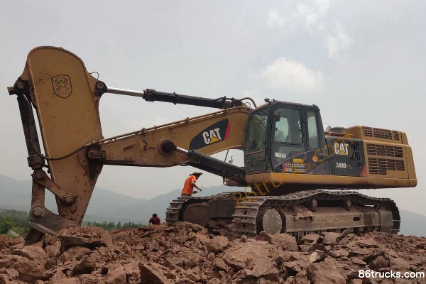 Caterpillar 349D2L Crawler Excavator Exterior (2) | 86Trucks