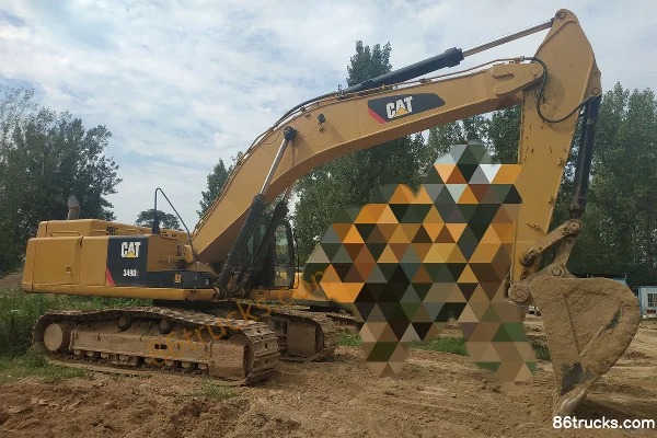 Caterpillar 349D2L Crawler Excavator Exterior