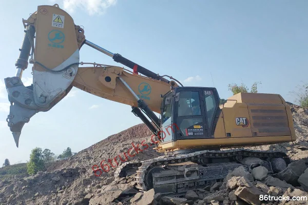 Caterpillar 349D Crawler Excavator Exterior (2) | 86Trucks