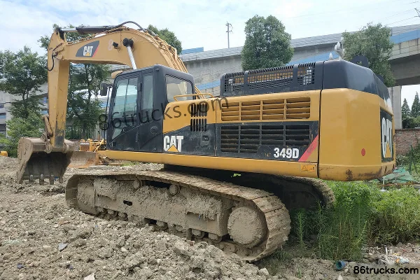 Caterpillar 349D Crawler Excavator Exterior (3) | 86Trucks