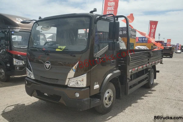 Foton Ruivo ES3 156 hp 4X2(6 wheels) 4.18m Single Row Flatbed Light Truck Exterior (3) | 86Trucks