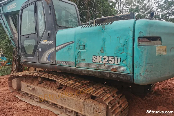 Kobelco SK250-6E Crawler Excavator Exterior (2) | 86Trucks