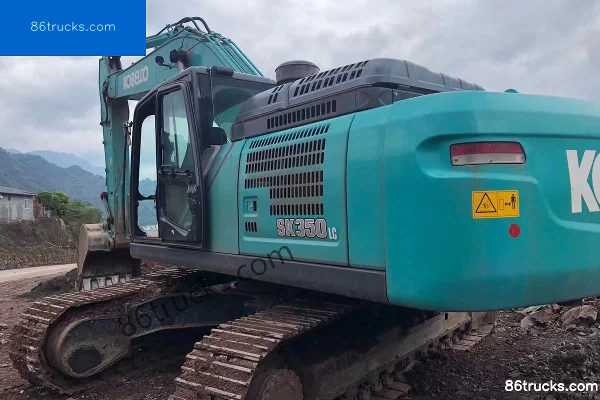Kobelco SK350LC-8 Crawler Excavator Exterior (2) | 86Trucks