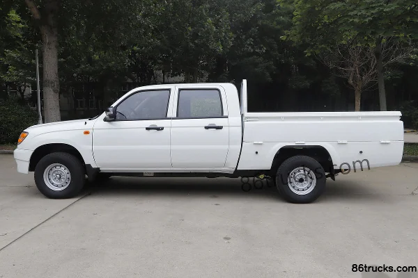Zhongxing Petit Tigre Modèle 2020 Version confort 1,5T Essence 163 ch Deux roues motrices Pick-up double cabine standard (China VI) Extérieu