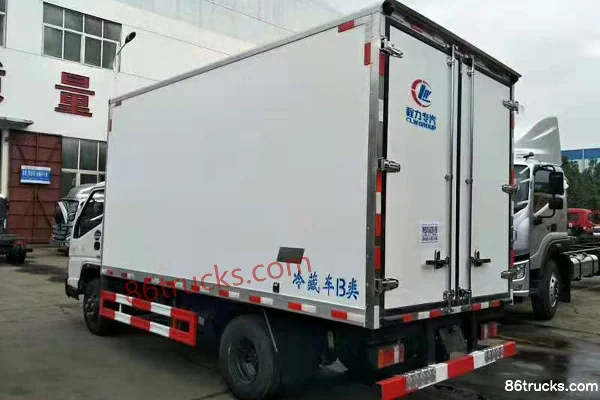 JMC Shunda Wide Body 116hp 4X2(6 wheels) 4.1m refrigerated truck (Chengliwei brand) Exterior (3) | 86Trucks