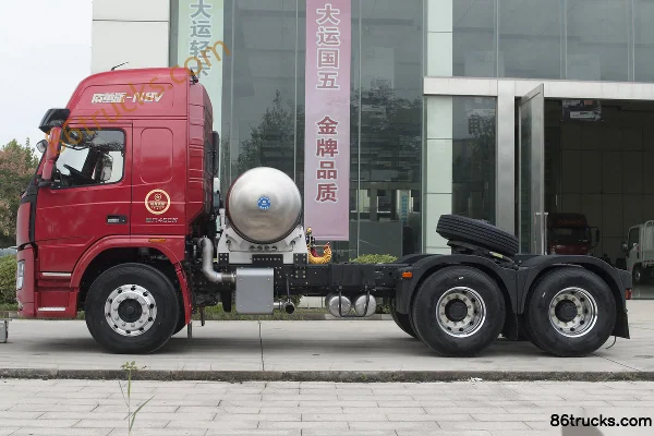 Dayun N8V Heavy Truck Zhihui Edition 2.0 400 hp 6X4(10 wheels) LNG Tractor Truck (China VI) Exterior (3) | 86Trucks