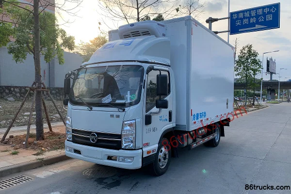 Kama Kaijie M3 143 ch 4X2(6 roues) camion frigorifique 4,08 m Extérieur (3) | 86Trucks