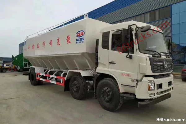 Dongfeng Commercial Vehicle Tianlong 350hp 8X4(12 wheels) Bulk Feed Transport Truck (Chengliwei Brand) Exterior