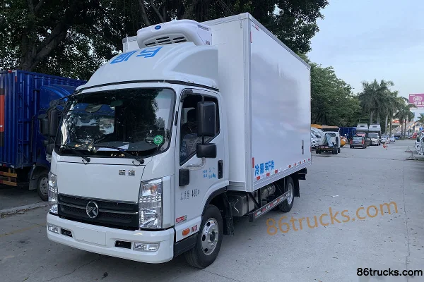 Kama Kaijie M1 130 ch 4X2(6 roues) 4.1 m camion frigorifique Extérieur (2) | 86Trucks