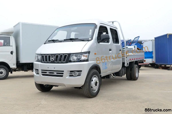 Kama K23 113 hp 4X2(6 wheels) 2.7m Double Row Flatbed Mini Truck (China VI) Exterior (3) | 86Trucks