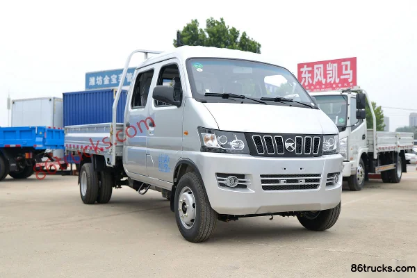Kama K23 113 hp 4X2(6 wheels) 2.7m Double Row Flatbed Mini Truck (China VI) Exterior