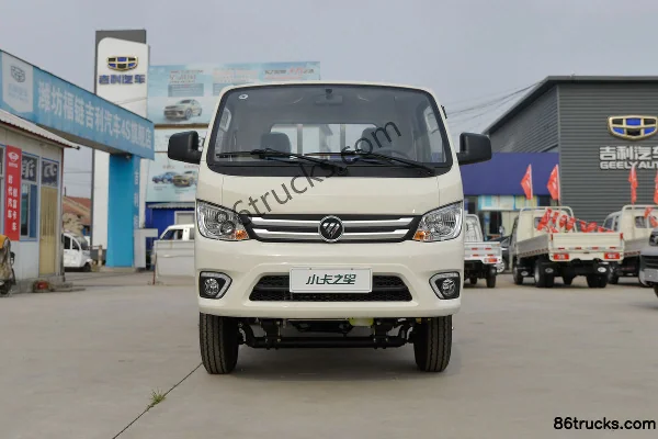 Foton Shidai Xiaoka Star 1 116 hp 4X2(6 wheels) 3.87m semi-row flatbed mini truck Exterior (2) | 86Trucks