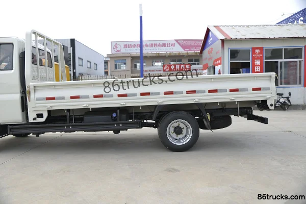 Foton Shidai Xiaoka Star 1 116 hp 4X2(6 wheels) 3.87m semi-row flatbed mini truck Body (2) | 86Trucks