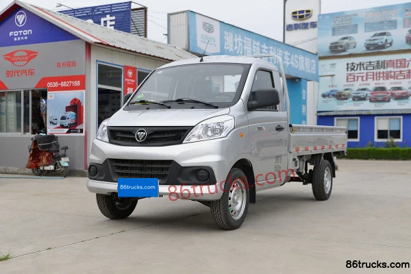 Foton Xiangling V1 1.3L 87 hp 4X2(6 wheels) Gasoline 2.71m Single Row Flatbed Mini Truck (China VI) Exterior (3) | 86Trucks