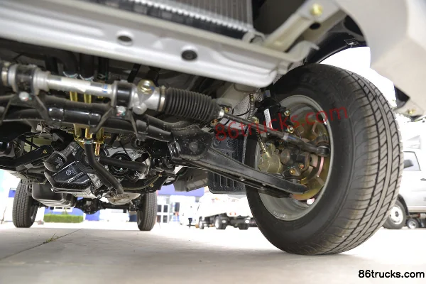 Foton Xiangling V1 1.3L 87 hp 4X2(6 wheels) Gasoline 2.71m Single Row Flatbed Mini Truck (China VI) Chassis (3) | 86Trucks