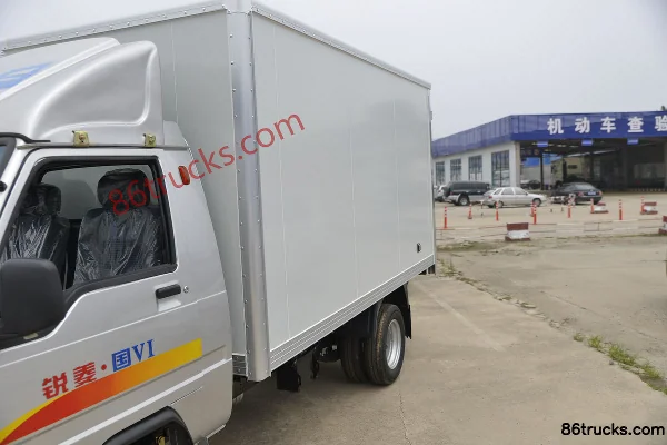 Kama Rui Ling, 1,3 L, 91 ch, 4X2(6 roues) , essence, 3,3 m micro camion fourgon à ridelles (China VI) Carrosserie (1) | 86Trucks