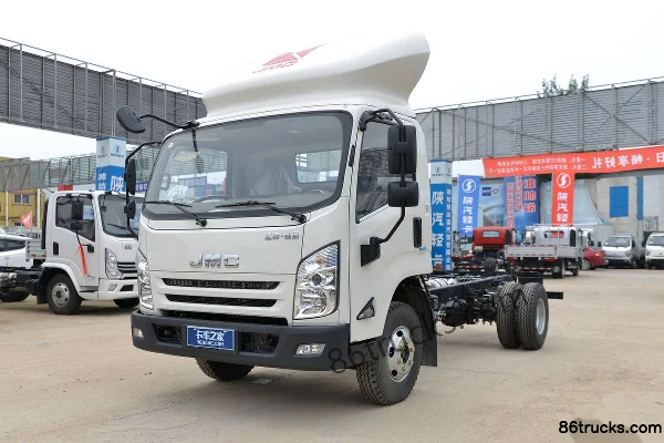 JMC Kaiyun version puissante 152 ch 4X2(6 roues) camion léger fourgon de 4,08 m à cabine simple Extérieur (3) | 86Trucks