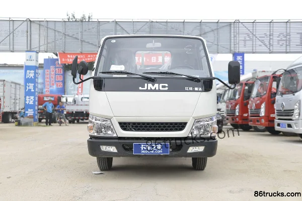 JMC Shunda Small Truck Standard 116hp 4X2(6 wheels) 3.7m Single Row Flatbed Light Truck Exterior (2) | 86Trucks