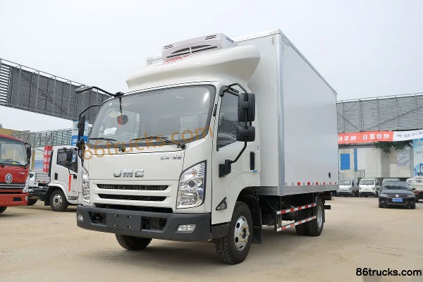 JMC Kaiyun Lanjing, 129 ch, 4X2(6 roues) 3,98 m camion frigorifique Extérieur (3) | 86Trucks