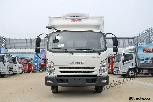 JMC Kaiyun Lanjing, 129 ch, 4X2(6 roues) 3,98 m camion frigorifique Extérieur (2) | 86Trucks