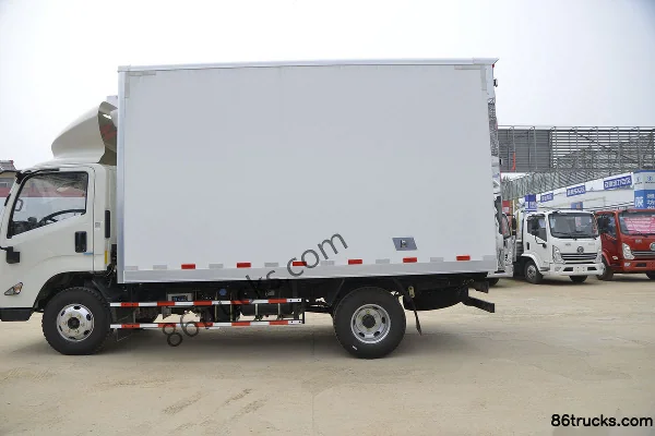 JMC Kaiyun Lanjing, 129 ch, 4X2(6 roues) 3,98 m camion frigorifique Carrosserie (3) | 86Trucks