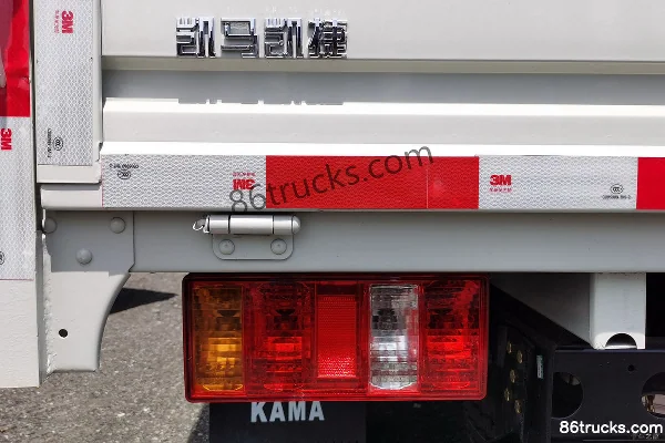 Kama Kaijie M1 110hp 4X2(6 wheels) 3.6m Single Row Stake Truck Body (3) | 86Trucks