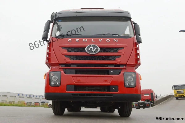 SAIC Hongyan Genlyon M500 Heavy Truck Extra Heavy-Duty Edition 390 hp 6X4(10 wheels) Tractor Truck Exterior (2) | 86Trucks