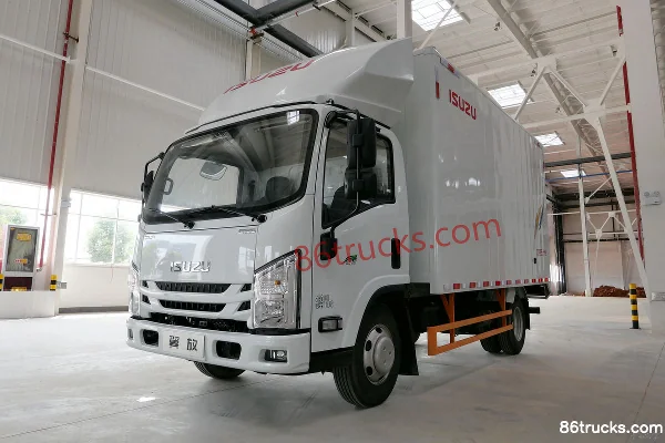 Jiangxi Isuzu Yifang ES7 170hp 4X2(6 wheels) 4.08m Single Row Van Light Truck (Hydraulic Brake)(China VI) Exterior (3) | 86Trucks