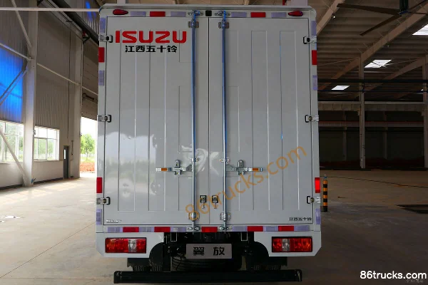 Jiangxi Isuzu Yifang ES7 170hp 4X2(6 wheels) 4.08m Single Row Van Light Truck (Hydraulic Brake)(China VI) Body (1) | 86Trucks