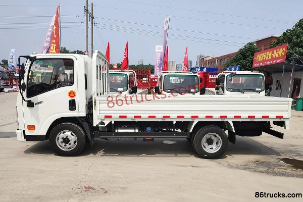 Dayun New Aopuli 116 ch 4X2(6 roues) 4.12m Single Row Flatbed Light Truck Extérieur (2) | 86Trucks