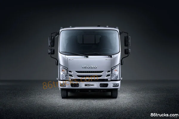 Jiangxi Isuzu Elf EC5 Standard Edition 116 hp 4X2(6 wheels) 4.155m single-row flatbed light truck Exterior (2) | 86Trucks