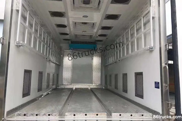 Isuzu 700P 189 ch 4X2(6 roues) camion de transport de volailles (China VI) (marque Chengliwei) Cabine (1) | 86Trucks
