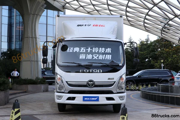 Foton Ollin Express Feiyang 120 ch 4X2(6 roues) camion fourgon léger 4,14 m cabine simple (China VI) (ZF 6 vitesses) Extérieur (2) | 86Truck