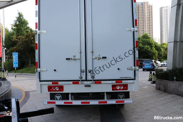 Foton Ollin Express Feiyang 120 ch 4X2(6 roues) camion fourgon léger 4,14 m cabine simple (China VI) (ZF 6 vitesses) Carrosserie (1) | 86Tru
