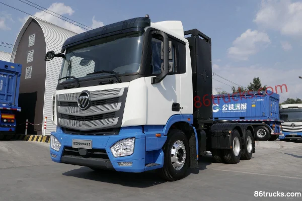 Foton Zhilan camion lourd 6X4(10 roues) tracteur routier électrique pur 281,91 kWh Extérieur (3) | 86Trucks