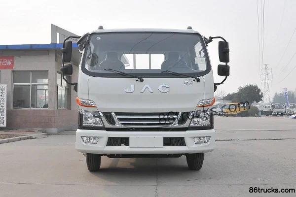 聚尘王牌 Juchenwangpai JAC chassis garbage truck
