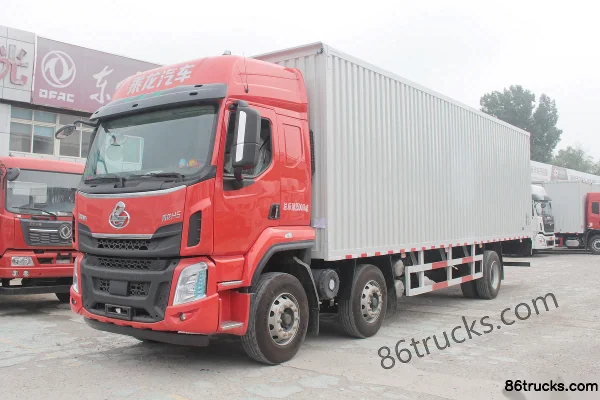 DongfengLiuqi Chenglong H5 Heavy Truck 290 hp 6X2(8 wheels) 9.5m Van Cargo Truck Exterior (2) | 86Trucks