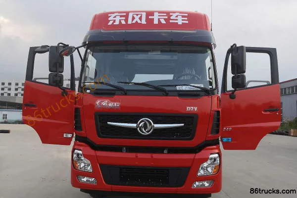 Dongfeng Changxing D7 340 hp 8X4(12 wheels) 9.6m van cargo truck Exterior (2) | 86Trucks