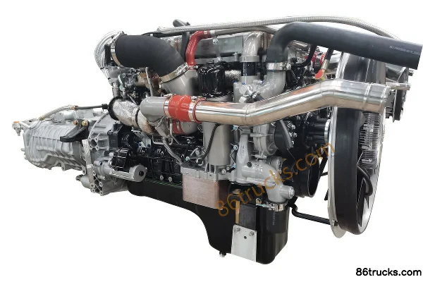 Changzheng Auto Fenghuang C5 heavy truck 400 hp 6X4(10 wheels) LNG tractor truck Cab (2) | 86Trucks