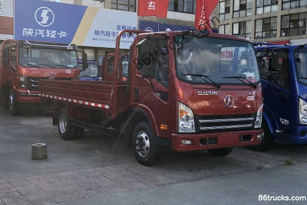 Dayun New Aopuli Wide Body 150hp 4X2(6 wheels) 4.12m Single Row Flatbed Light Truck Exterior (2) | 86Trucks