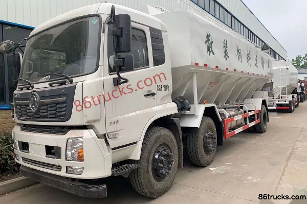 Dongfeng Commercial Vehicle Tianjin VR 245hp 6X2(8 wheels) Bulk Feed Transport Truck (Chengliwei Brand) Exterior (2) | 86Trucks