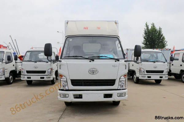 FAW Hongta FAW Jiefang Baling 1 Series V6 102hp 4X2(6 wheels) 3.77m single-row van truck (hydraulic brake) Exterior (2) | 86Trucks