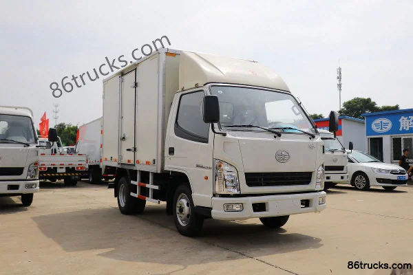 FAW Hongta FAW Jiefang Baling 1 Series V6 102hp 4X2(6 wheels) 3.77m single-row van truck (hydraulic brake) Exterior