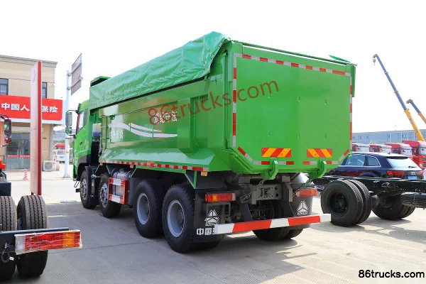 Sinotruk Steyr D7W Heavy Truck 400 hp 8X4(12 wheels) 5.6m Dump Truck Chassis (3) | 86Trucks