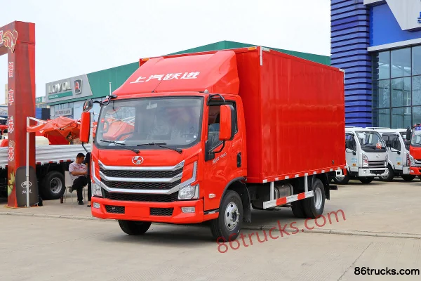 Yuejin Express H500 148 hp 4X2(6 wheels) 4.17m single-row van light truck (axle ratio 4.375) Exterior (3) | 86Trucks