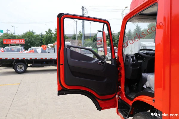 Yuejin Express H500 148 hp 4X2(6 wheels) 4.17m single-row van light truck (axle ratio 4.375) Cab (2) | 86Trucks