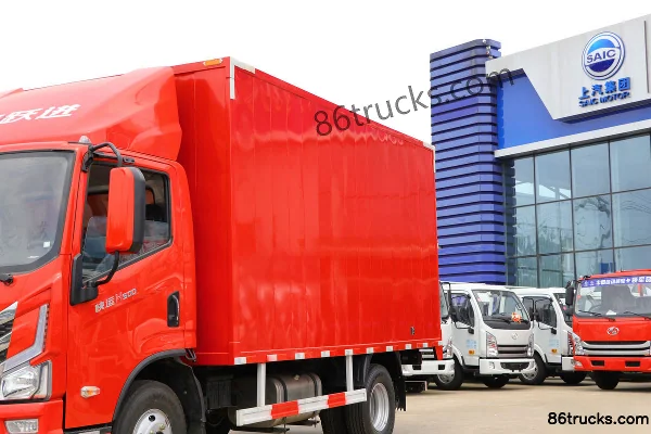 Yuejin Express H500 148 hp 4X2(6 wheels) 4.17m single-row van light truck (axle ratio 4.375) Body (1) | 86Trucks